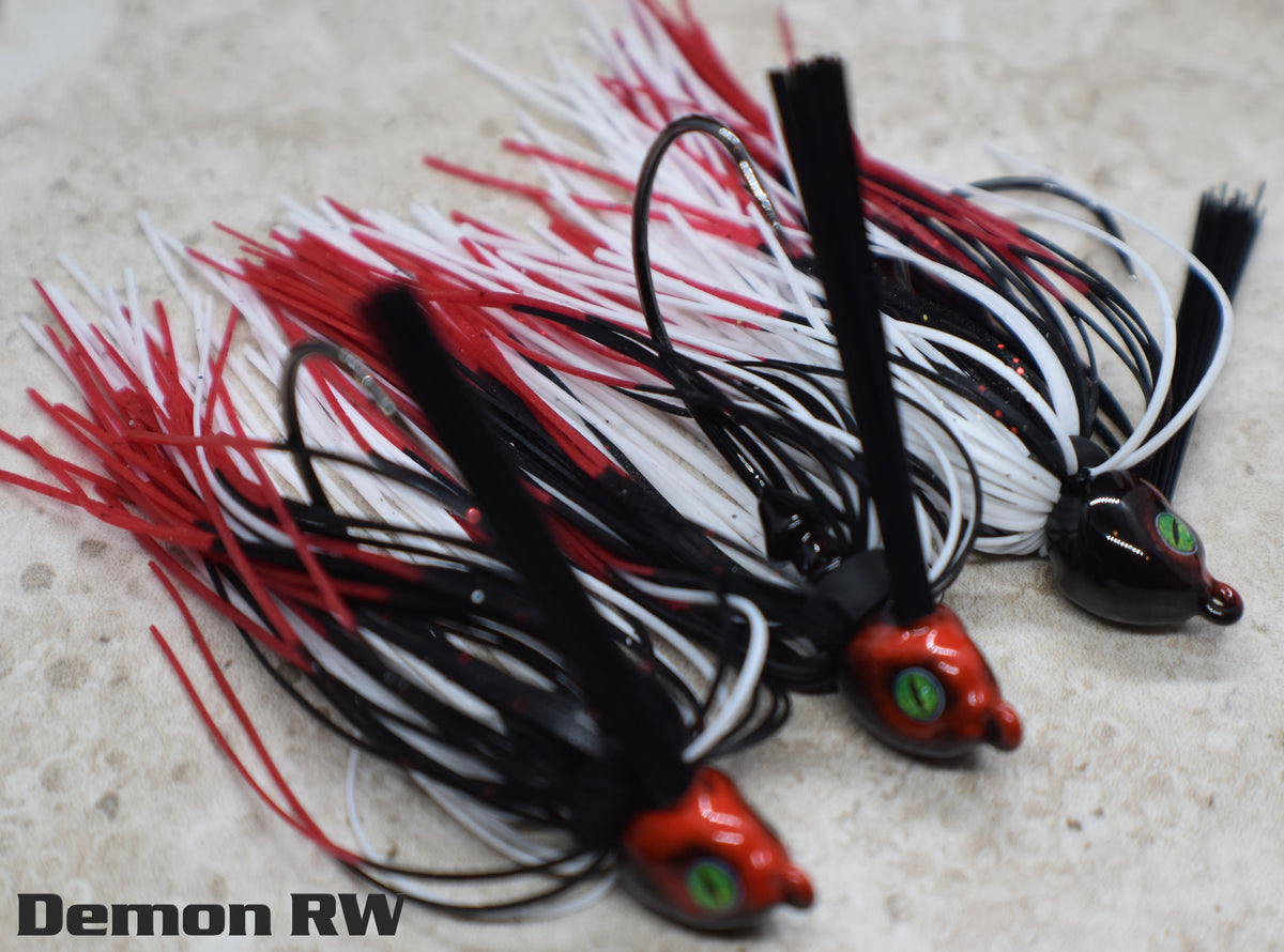 demo fishing lures Poison Weedless Jig – Keyster Baits